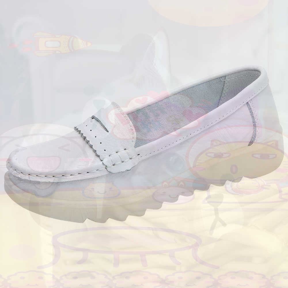 Streetwear Brand Collection - モカシン ドライビング ティーンエイジ スニーカー スケートボード レディース