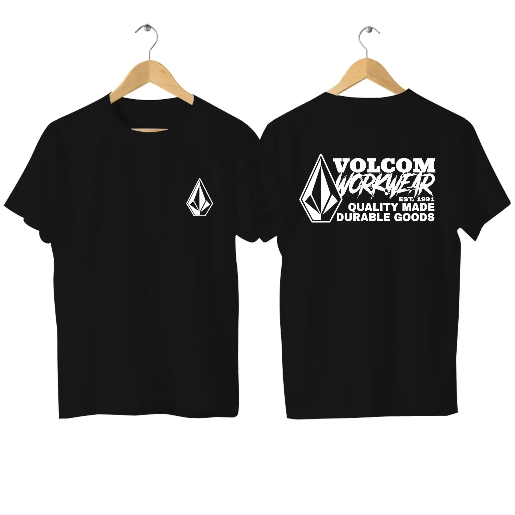 Streetwear Brand Stoned & Co - Volcom Stone メンズとレディースのホットファッションブランドコットン半袖 T シャツブランドプリントトップスとカジュアルストリートウェア