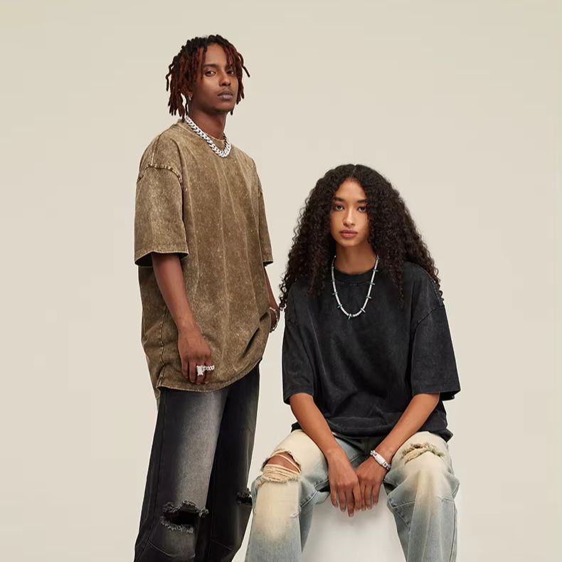 Streetwear Brand Clothing - カスタムロゴ入り ヒップホップ ストリートウェア メンズ 100% コットン