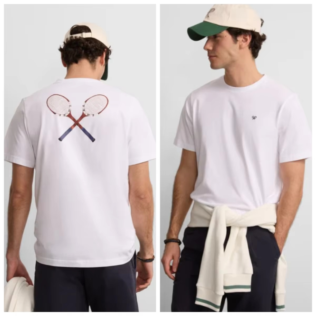 Streetwear Brand Collection - テニスコレクションファッションカジュアルトレンドブランド Tシャツコットングラフィック Tシャツ男性女性夏ストリートウェア