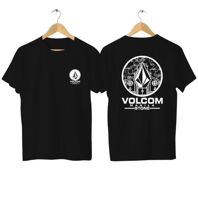 Streetwear Brand Stoned & Co - 2025年ボルコムストーン レディース ホットファッションブランド 半袖Tシャツ プリントトップ カジュアルストリートウェアと組み合わせ