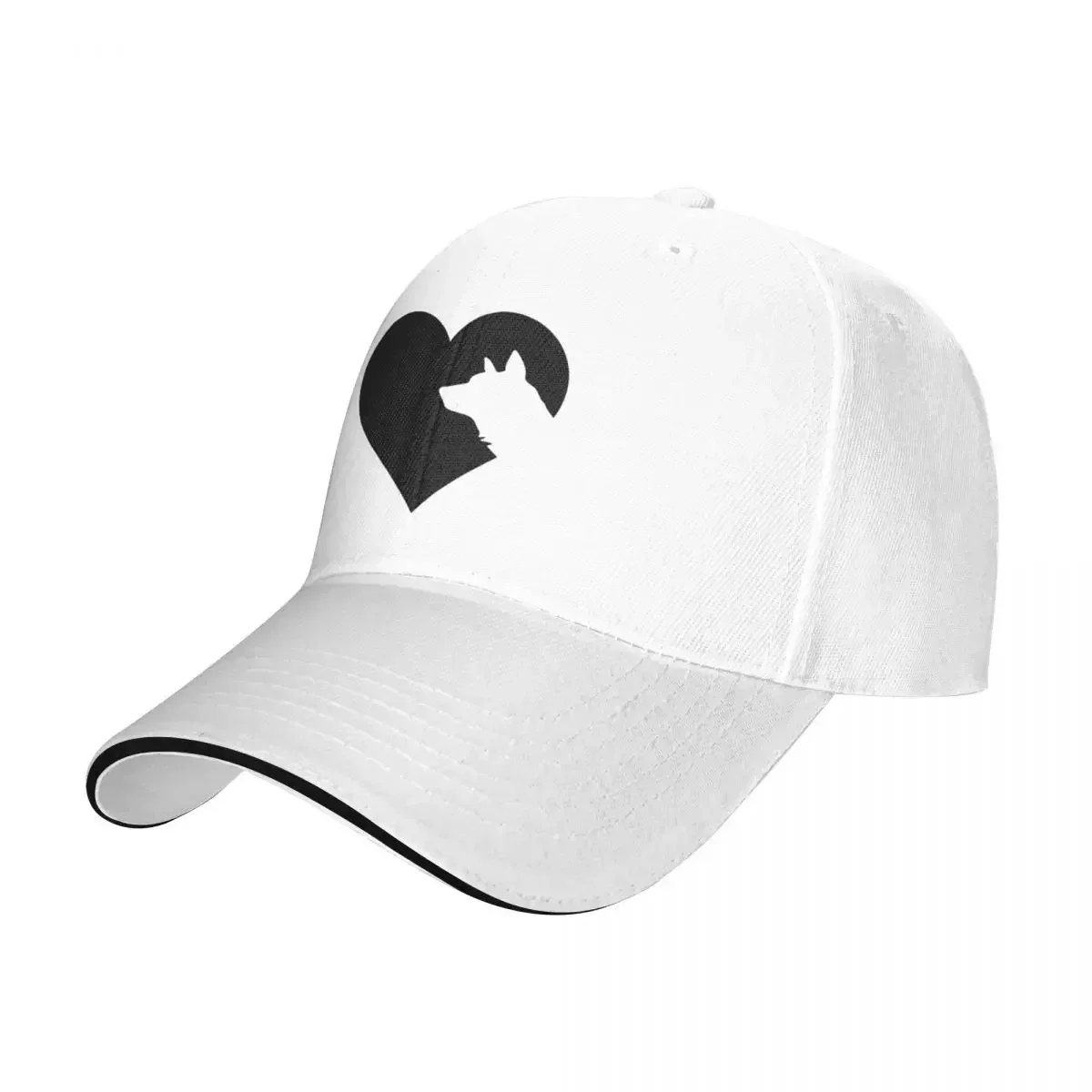 Streetwear Brand Heart - 新しいオーストラリアのケルピーラバーの心臓部野球帽アニメ帽子ストリートブランドマンキャップ高級ブランド男性用女性用