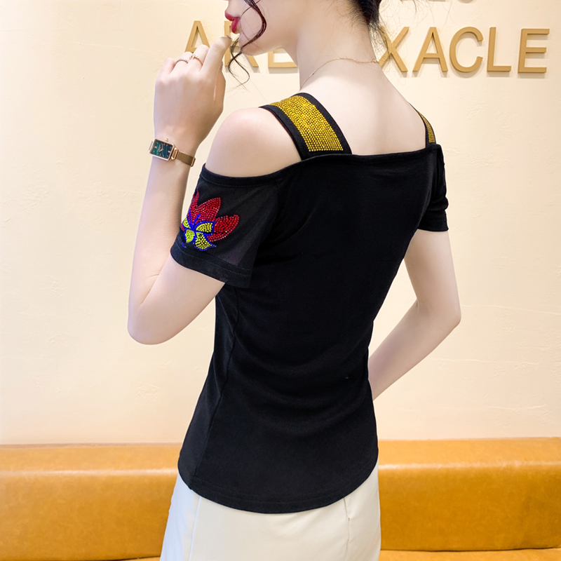 ストリートヨーロッパ服女性のブランド Tシャツ光沢のあるホッ - Streetwear Brand Clothing のレビューと価格