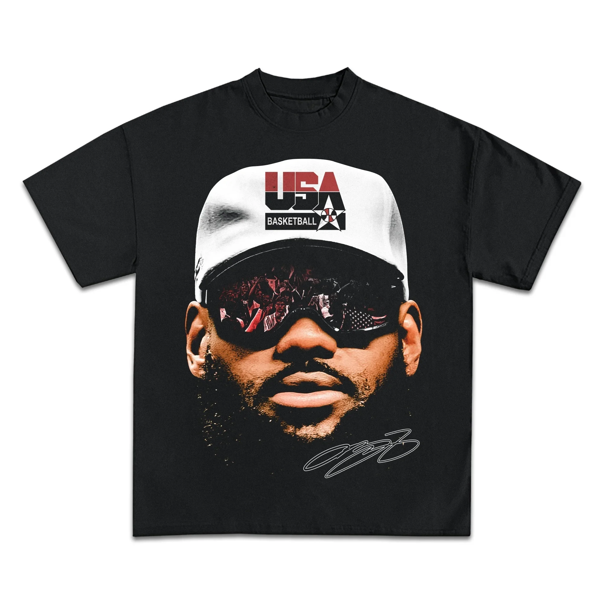 レブロン・ジェームスバスケットボールスター Tシャツ男性女性 - Streetwear Brand Clothing のレビューと価格