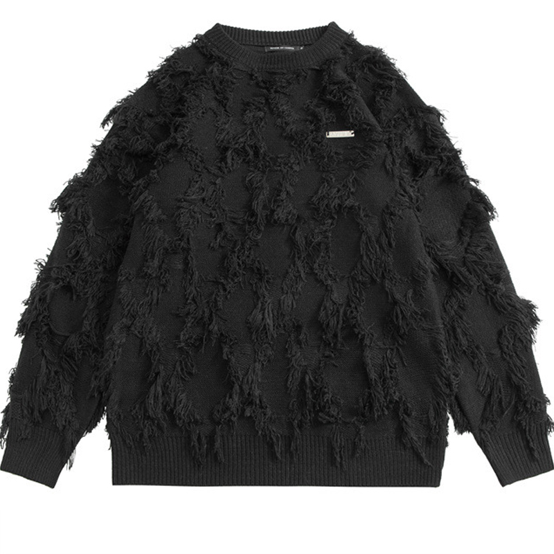 メンズダウンニットセーター,原宿,レトロ,日本,ヴィンテージ - Streetwear Brand Famous のレビューと価格