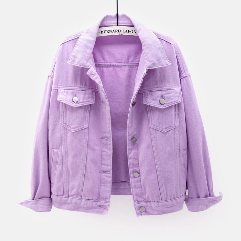 新作春秋コレクション 無地 オーバーサイズ レディース デニ - Streetwear Brand Collection のレビューと価格