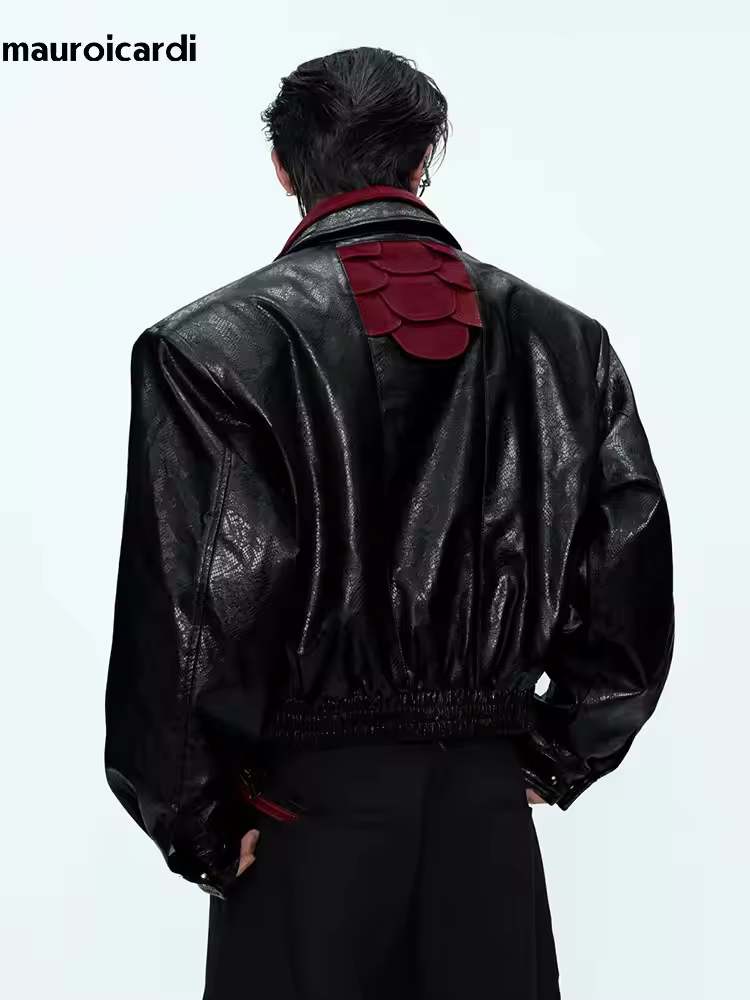 Mauroicardi 春秋パッチワークショートスネークスキ - Streetwear Brand Clothing のレビューと価格
