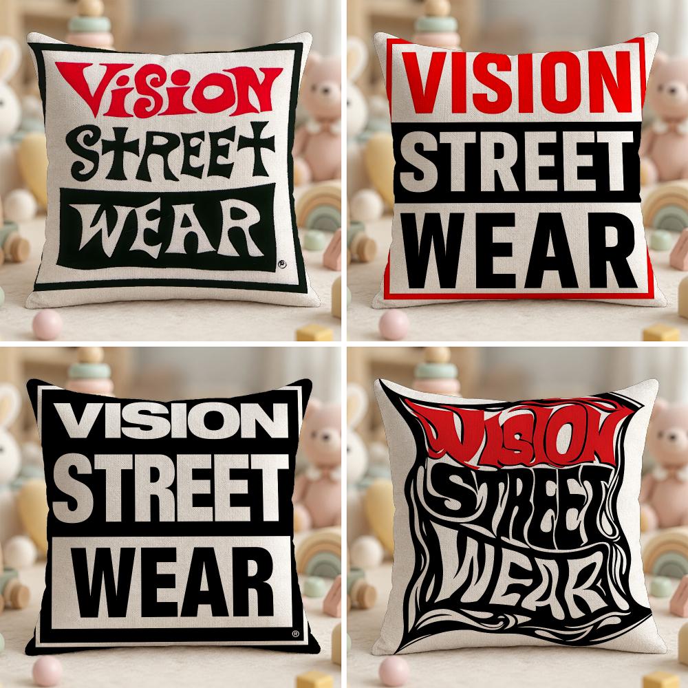 有名ブランドV-Visionストリートウェアのクッションカバ - Streetwear Brand Famous のレビューと価格