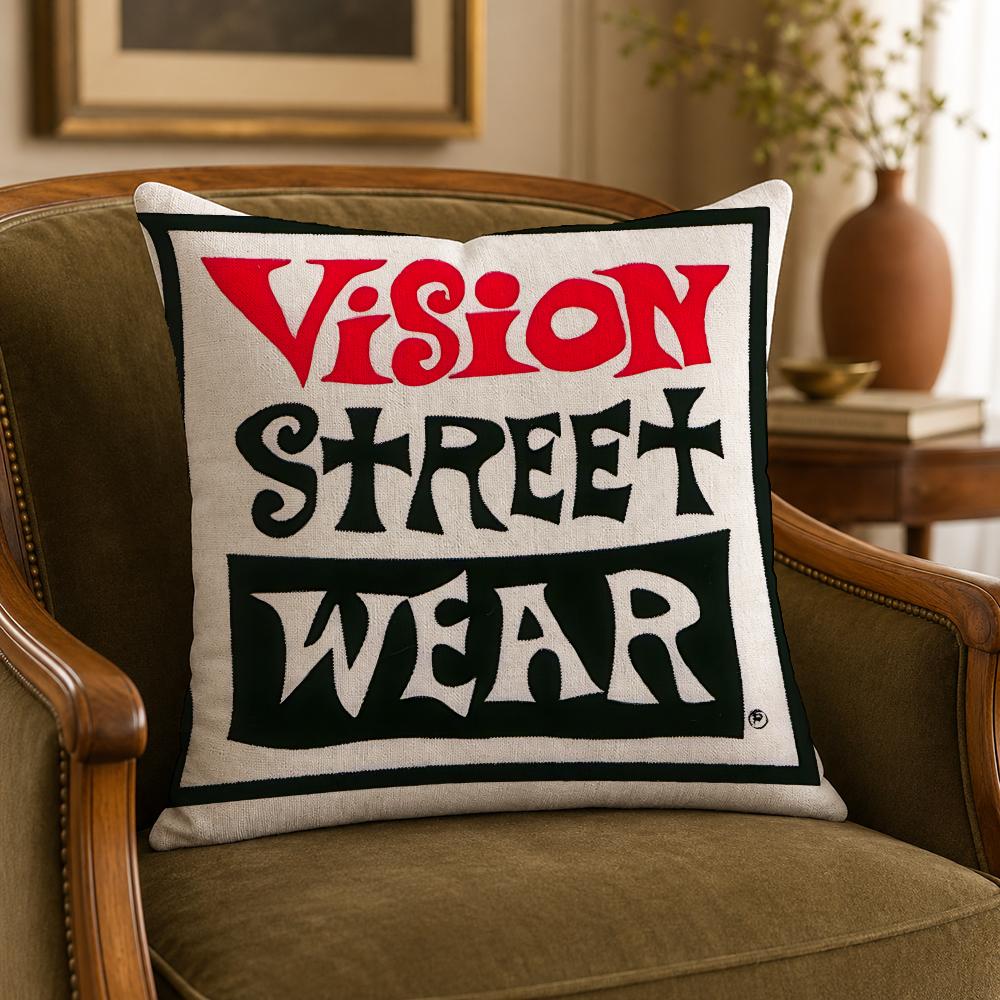 有名ブランドV-Visionストリートウェアのクッションカバ - Streetwear Brand Famous のレビューと価格