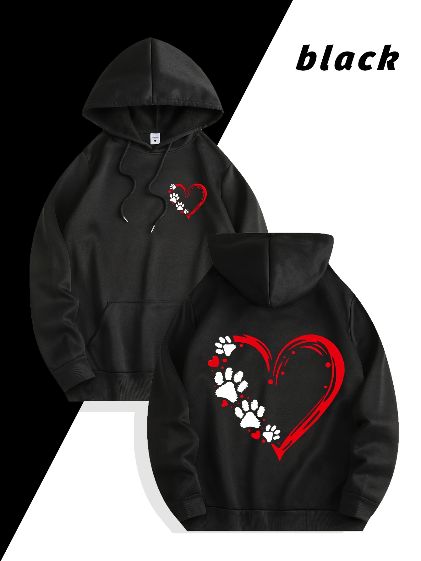 秋冬ストリートウェアブランド ハートプリント メンズスウェッ - Streetwear Brand Heart のレビューと価格